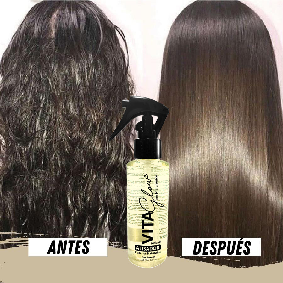 Alisador Progresivo Natural Sin Formol con Hialurónico - Vitaglow