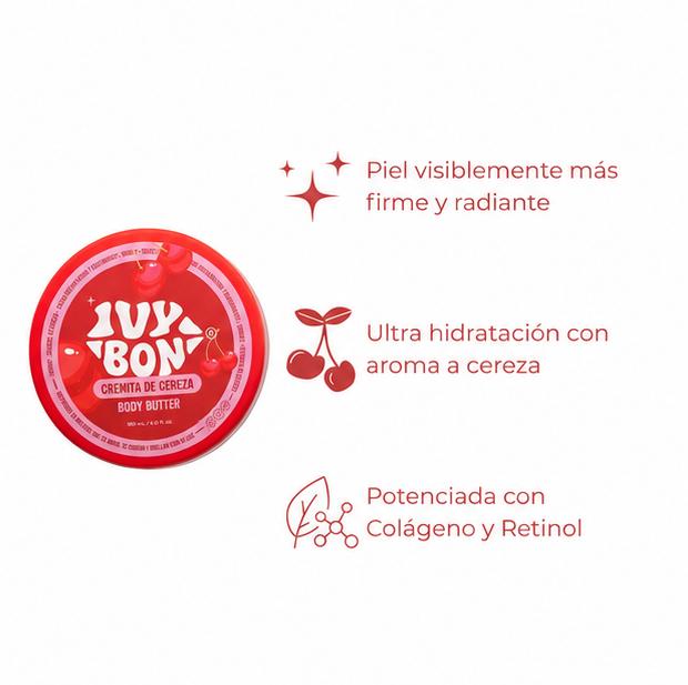 Crema Corporal Ultra-Hidratante Reafirmante Efecto Glow - IVY BON®